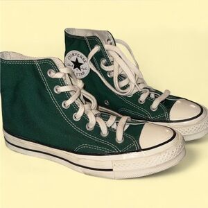 Converse 70 Forest Green Canvas Sneakers